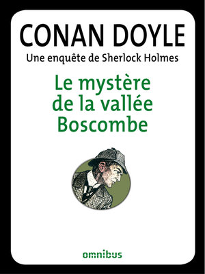 cover image of Le mystère de la vallée de Boscombe